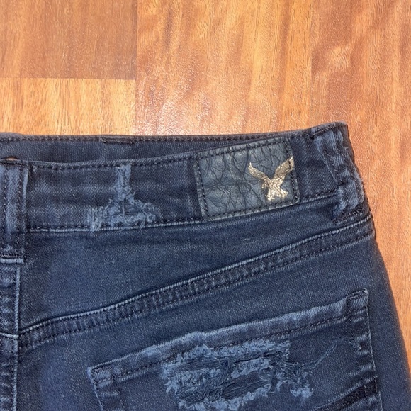 American Eagle Black Vintage High Rise Festival Shorts - Picture 6 of 6